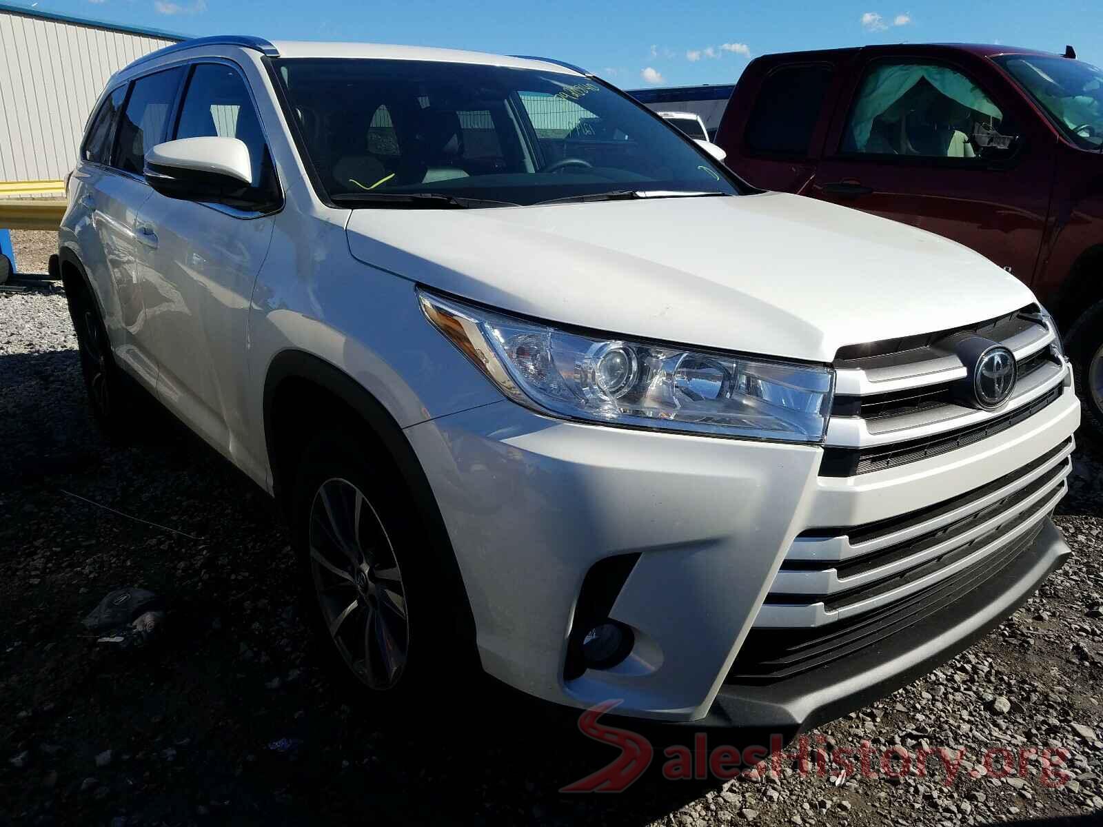 5TDKZRFH1KS324641 2019 TOYOTA HIGHLANDER