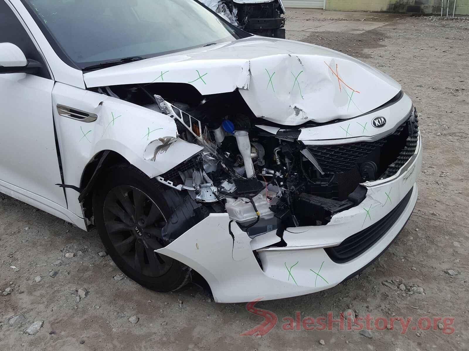 5XXGT4L36GG003710 2016 KIA OPTIMA