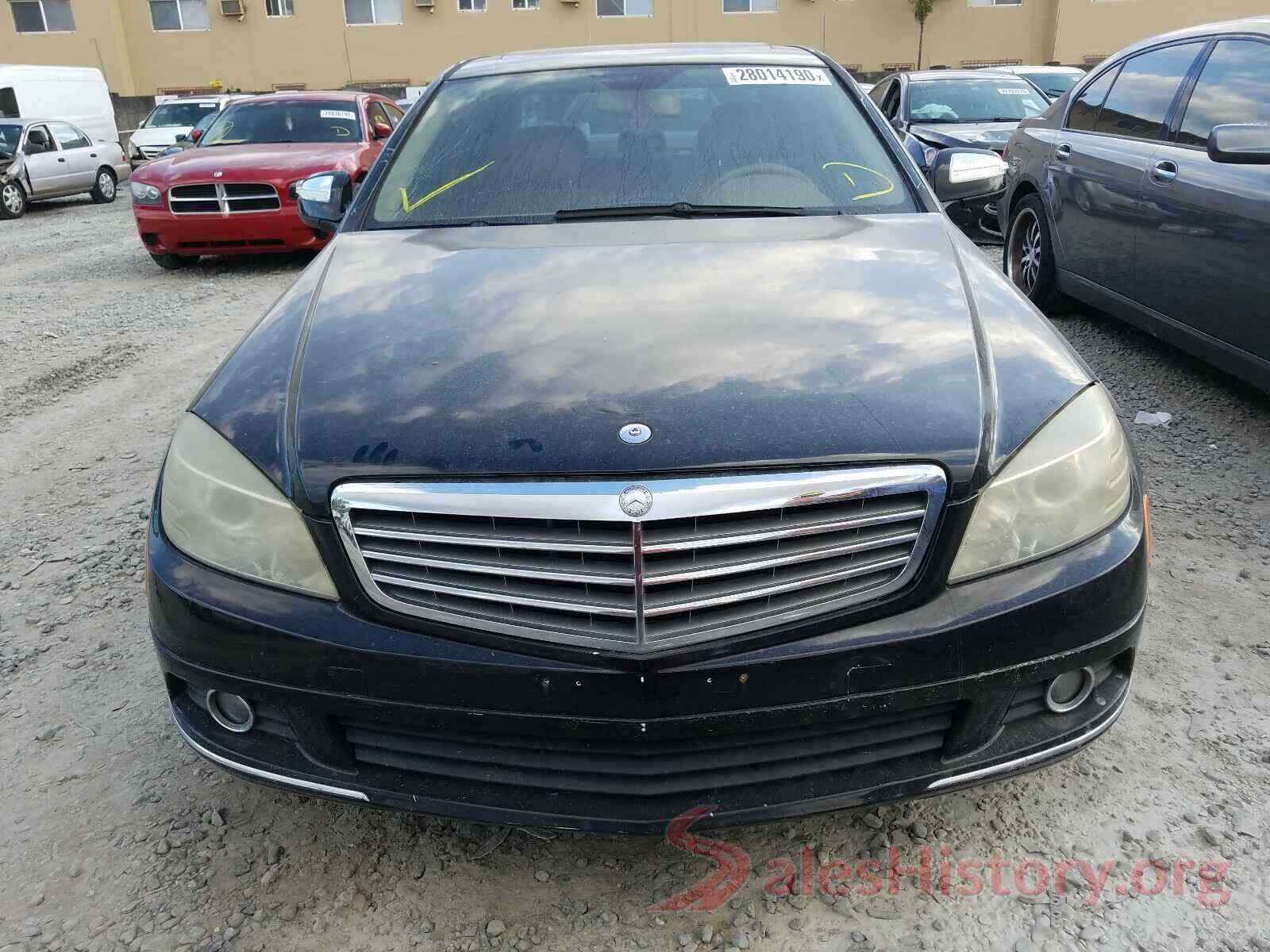 WDDGF54X38F192787 2008 MERCEDES-BENZ C CLASS