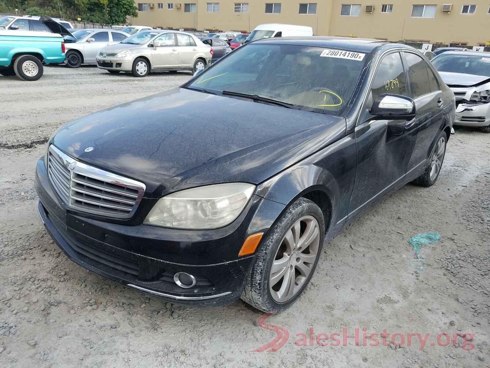 WDDGF54X38F192787 2008 MERCEDES-BENZ C CLASS