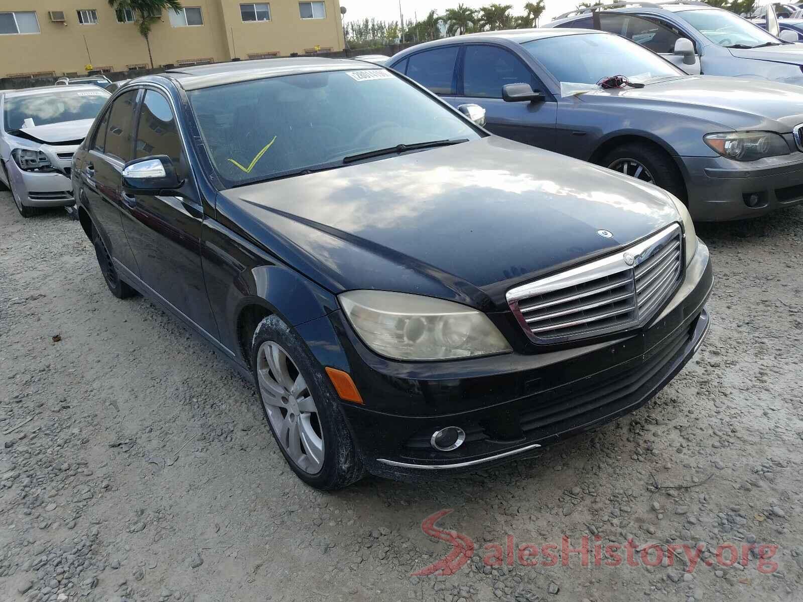 WDDGF54X38F192787 2008 MERCEDES-BENZ C CLASS