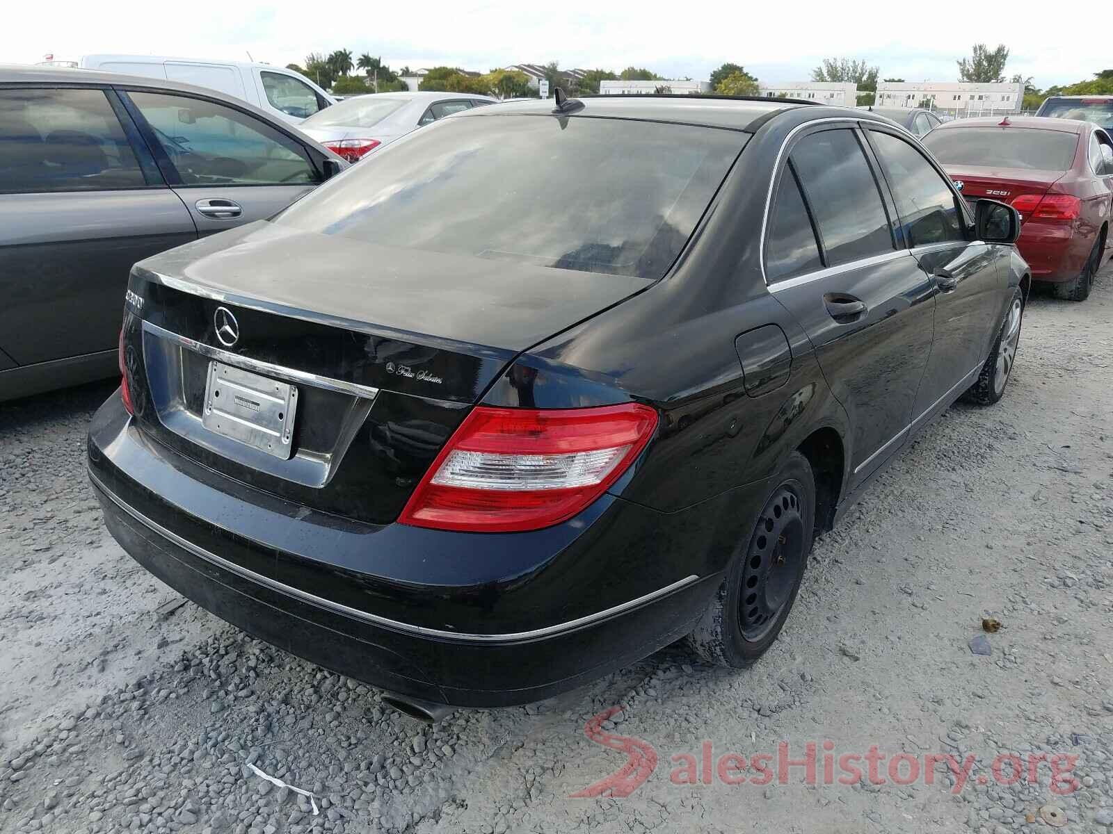 WDDGF54X38F192787 2008 MERCEDES-BENZ C CLASS