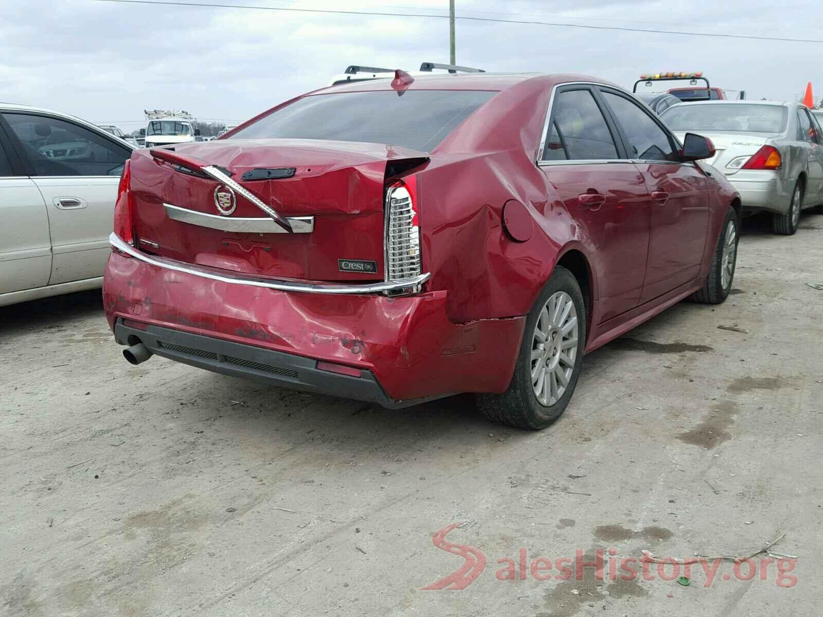 KNMAT2MV0GP613833 2012 CADILLAC CTS