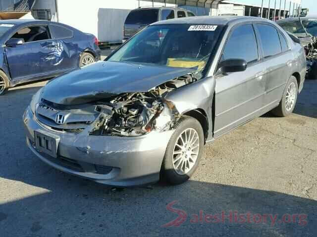 5NPD74LF0LH536264 2004 HONDA CIVIC