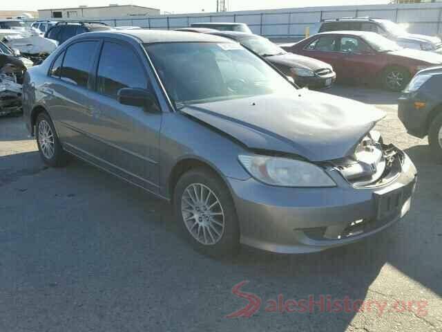 5NPD74LF0LH536264 2004 HONDA CIVIC