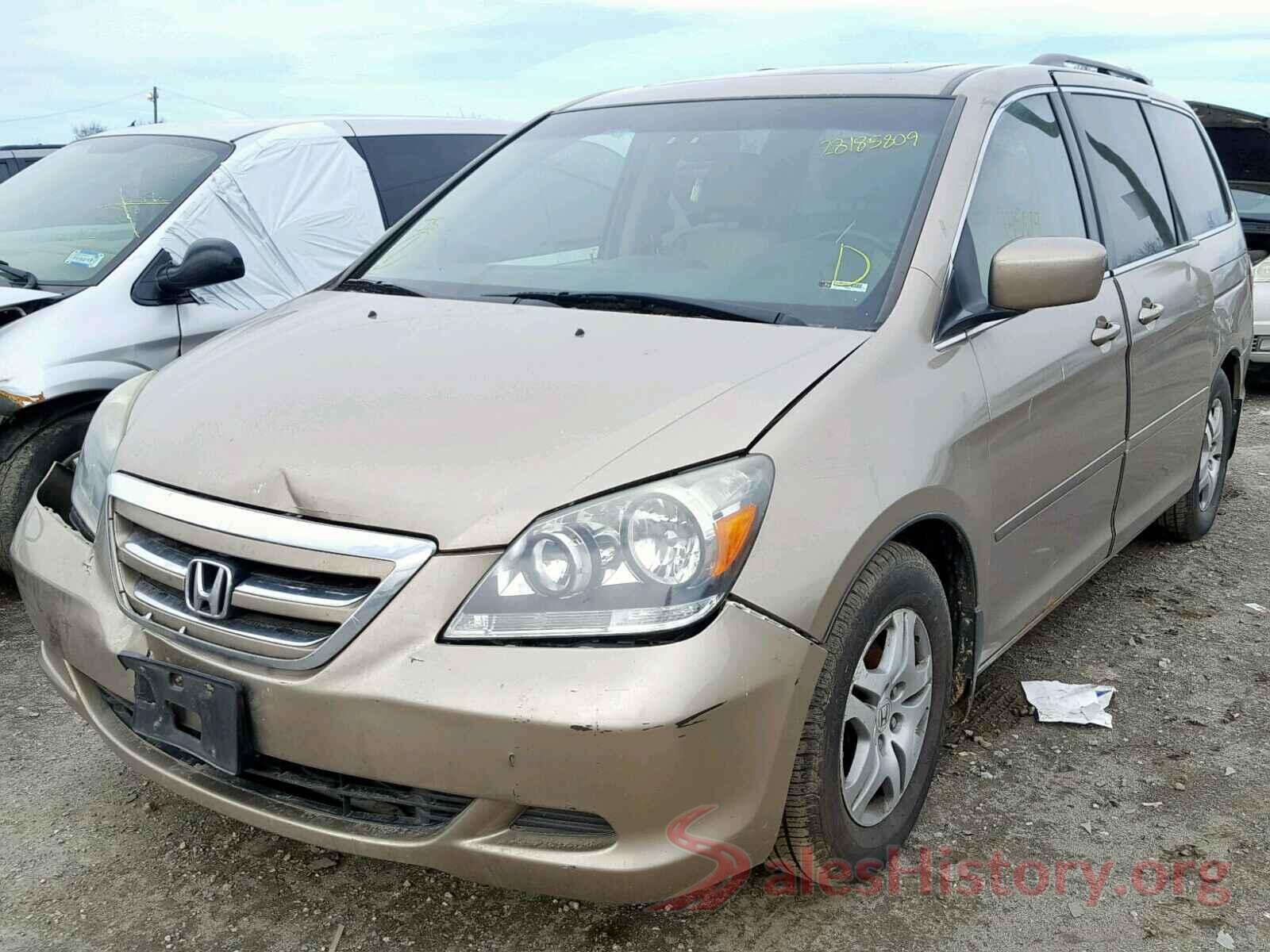 5FNRL38737B134997 2007 HONDA ODYSSEY EX