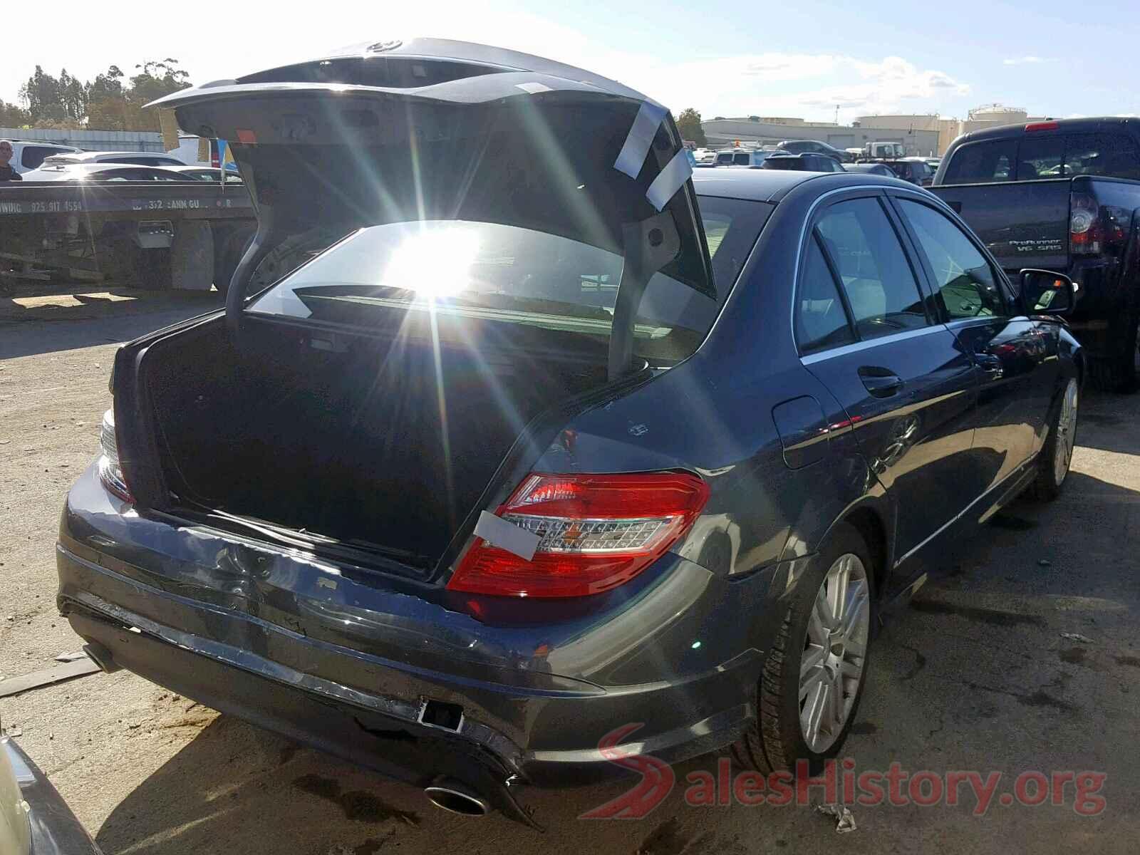 WDDGF54X19R067593 2009 MERCEDES-BENZ C CLASS