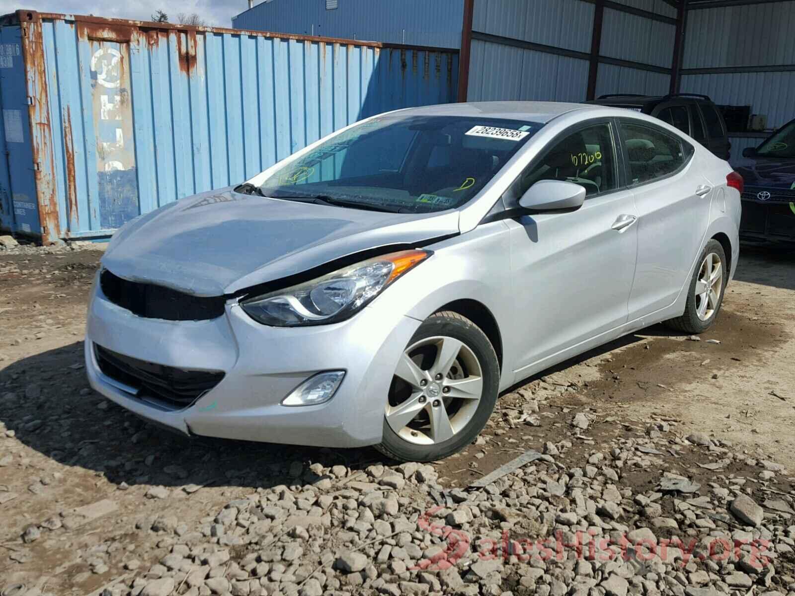 5N1AT2MT0KC740804 2012 HYUNDAI ELANTRA