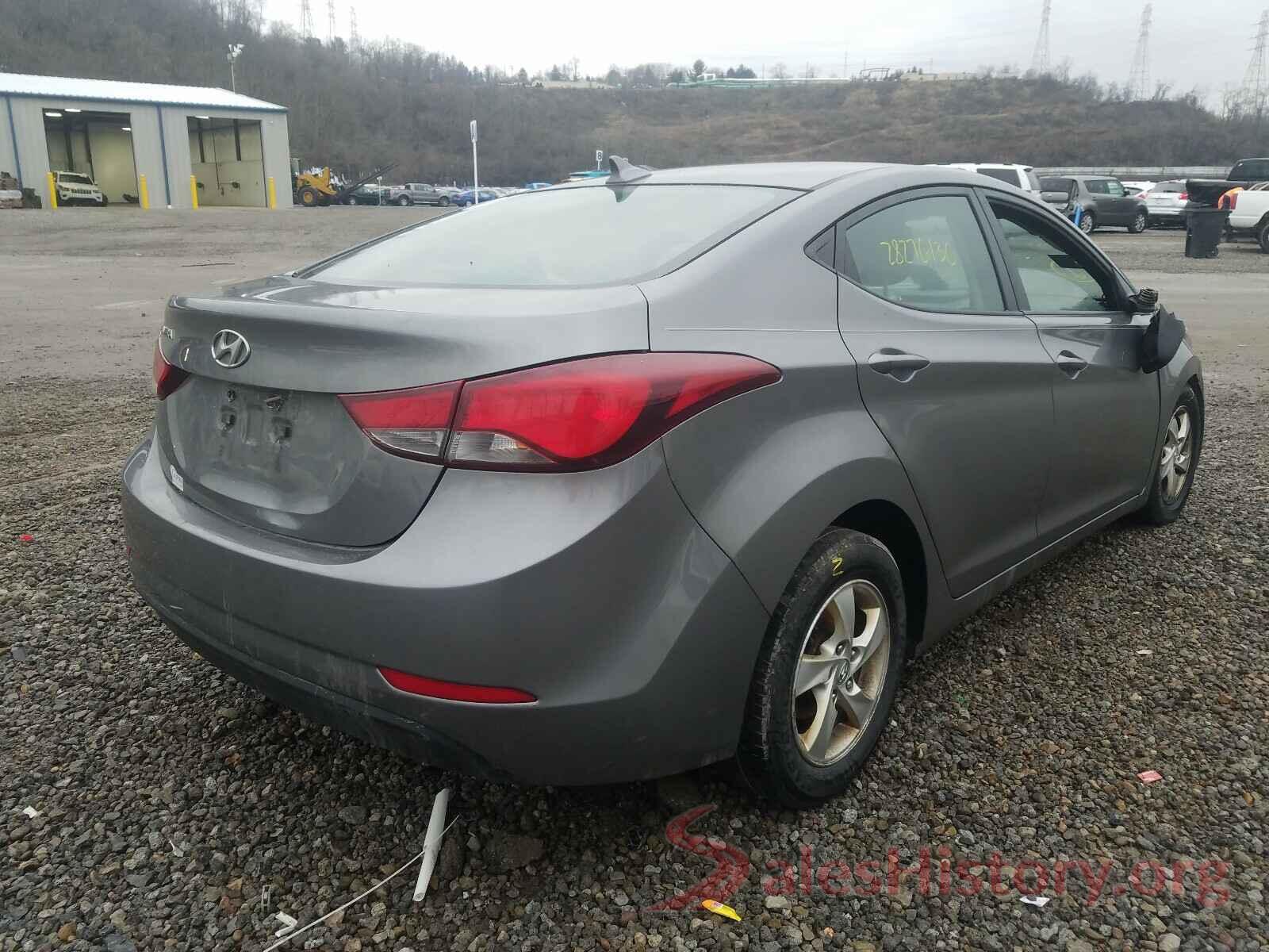 WDDSJ4GB5GN391427 2014 HYUNDAI ELANTRA