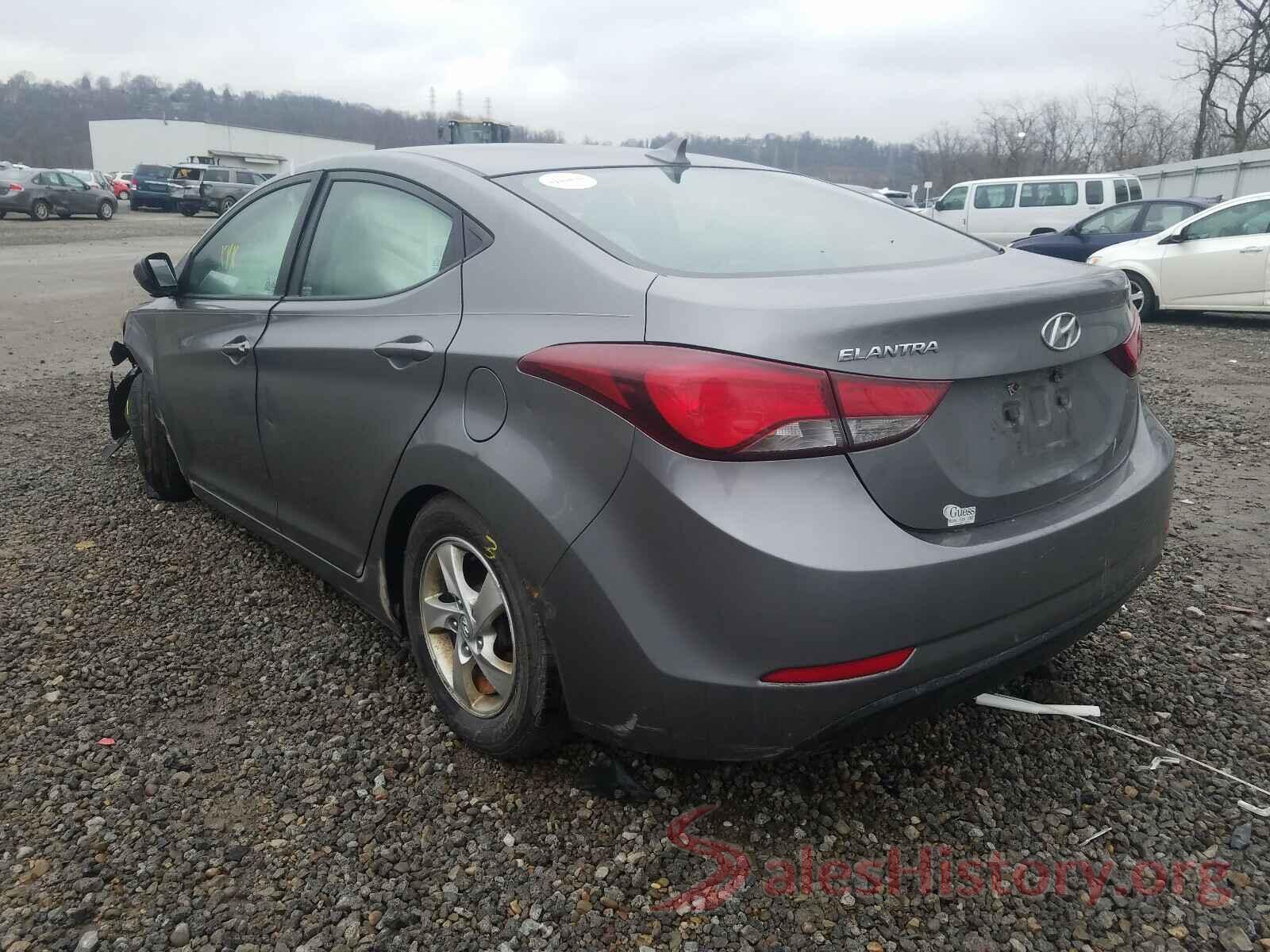 WDDSJ4GB5GN391427 2014 HYUNDAI ELANTRA