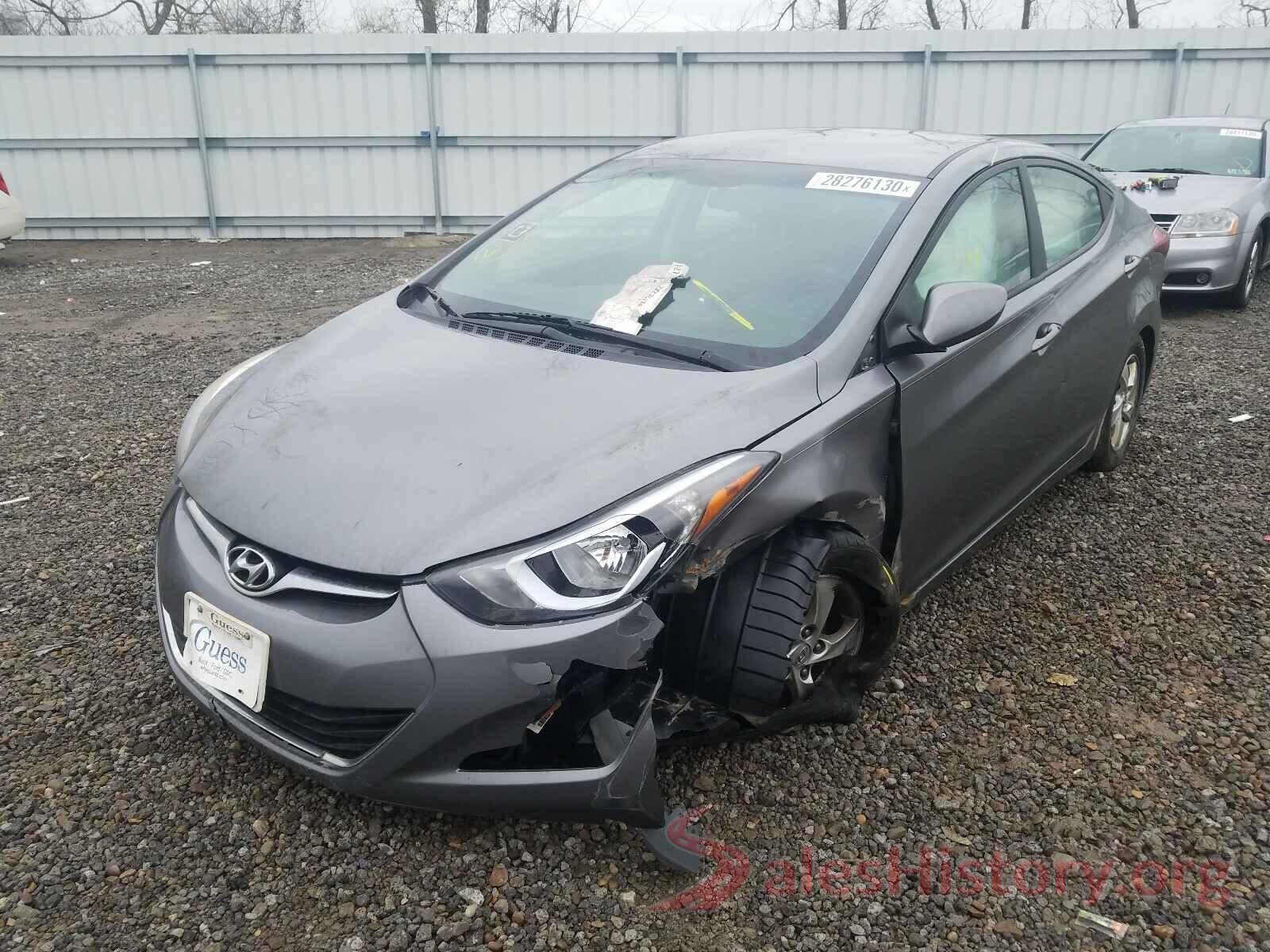 WDDSJ4GB5GN391427 2014 HYUNDAI ELANTRA