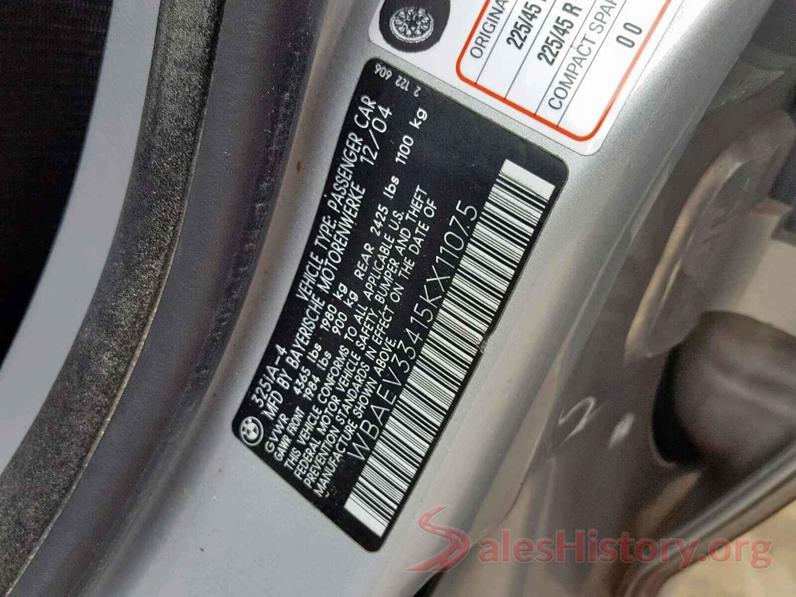 3C4PDDEG9HT593355 2005 BMW 3 SERIES