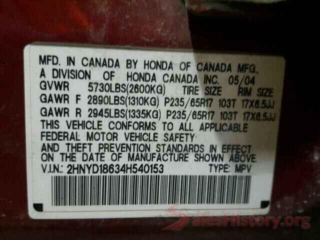 3N1AB7AP2KL624314 2004 ACURA MDX