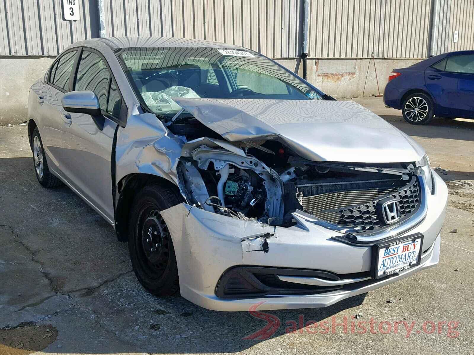 KMHHU6KJ7GU132719 2014 HONDA CIVIC LX