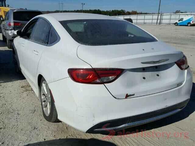 3VWDB7AJ3HM304408 2016 CHRYSLER 200