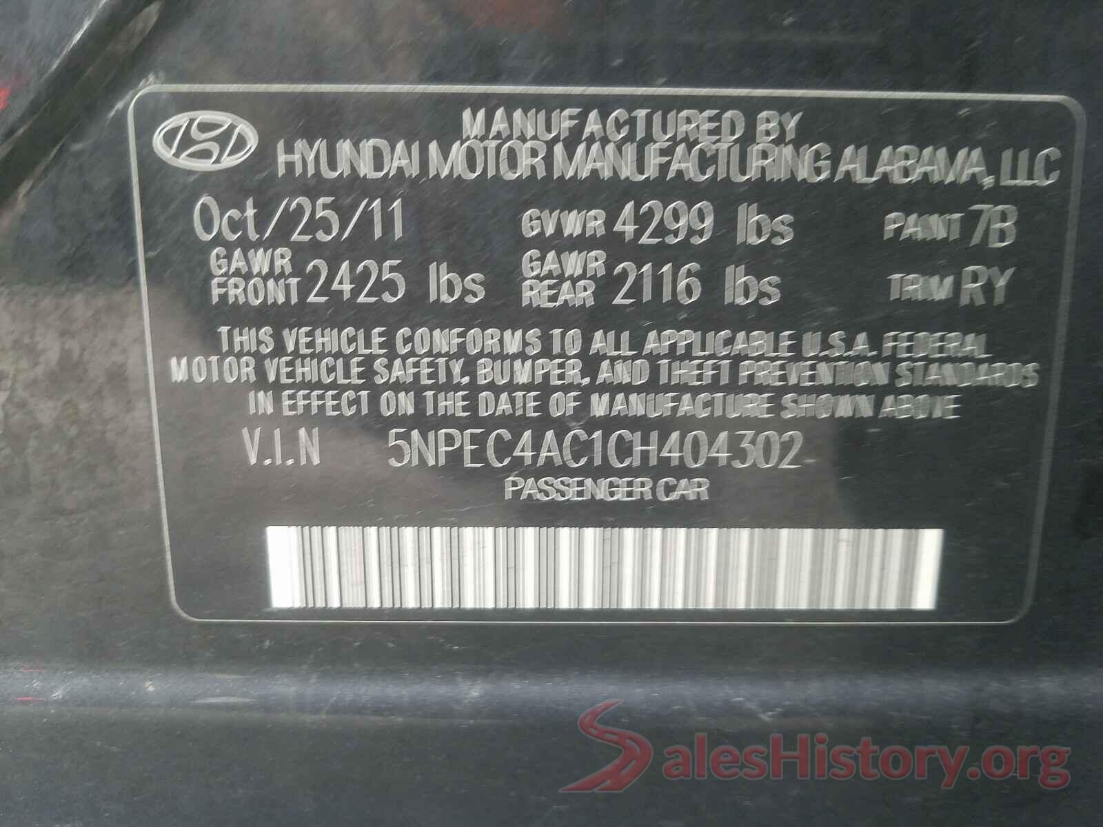 4T1B11HK3KU702533 2012 HYUNDAI SONATA