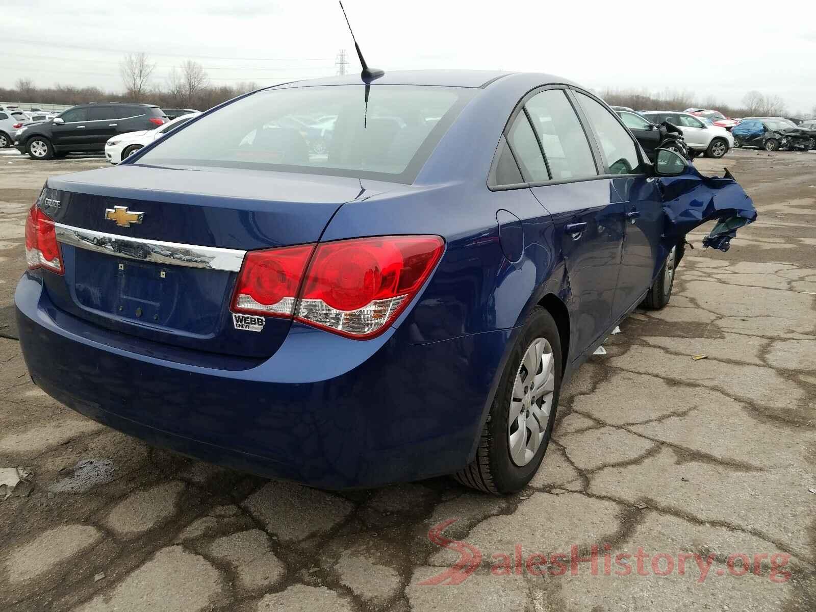 JTJHY7AX7K4301678 2013 CHEVROLET CRUZE