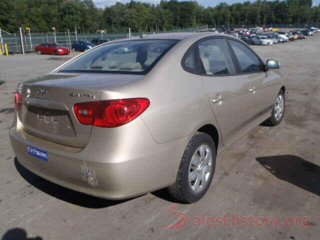 3VWD67AJ7GM383827 2008 HYUNDAI ELANTRA