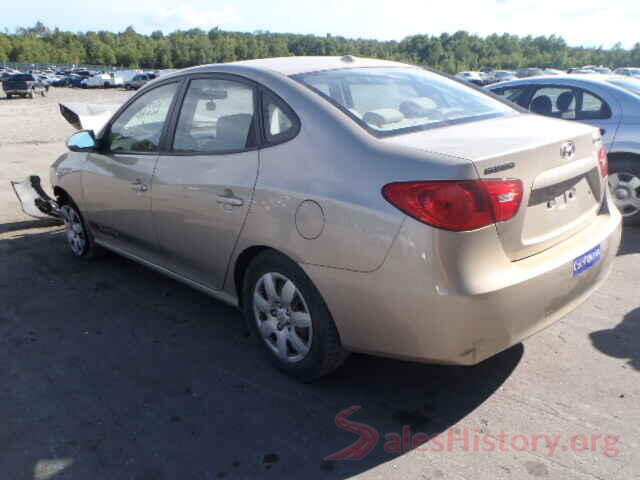 3VWD67AJ7GM383827 2008 HYUNDAI ELANTRA