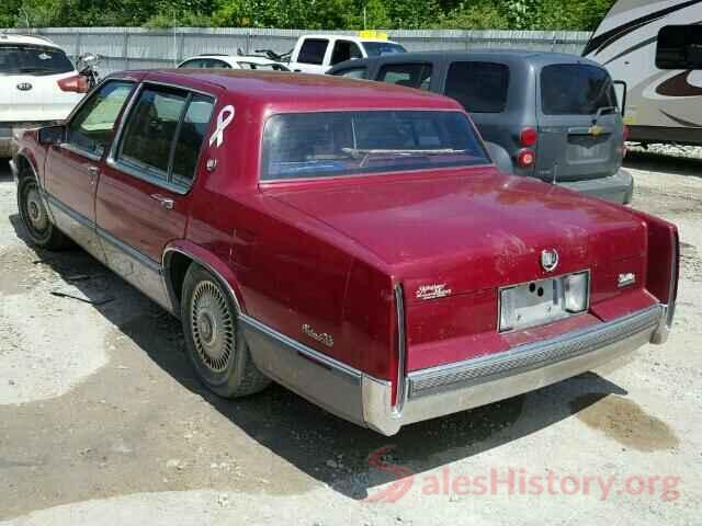 1HFVE06E6L4003210 1990 CADILLAC DEVILLE