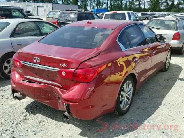 3N1CN7AP3HL886383 2014 INFINITI Q50