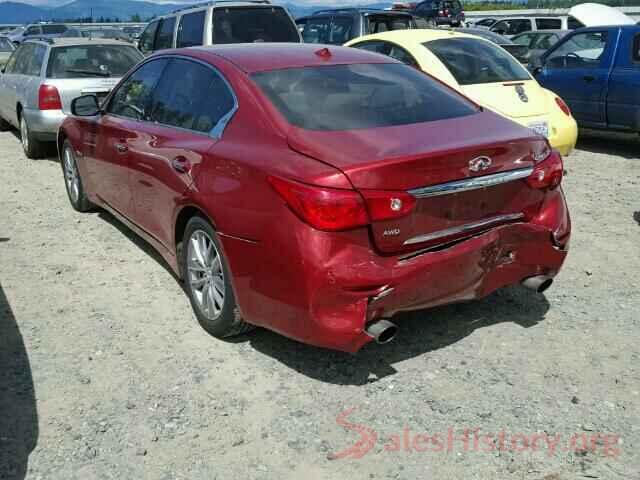 3N1CN7AP3HL886383 2014 INFINITI Q50