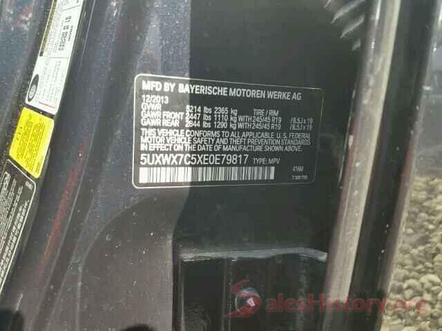 1G1JC6SG0G4160397 2014 BMW X3