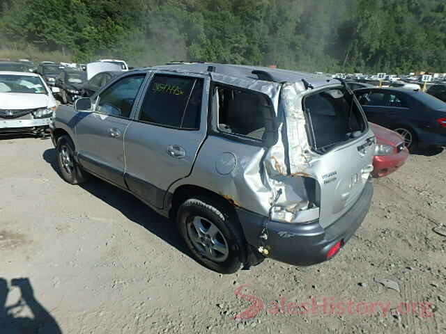 3C4NJDDB3KT690029 2003 HYUNDAI SANTA FE