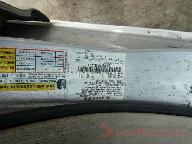 19XFC2F51GE245715 2009 FORD FUSION