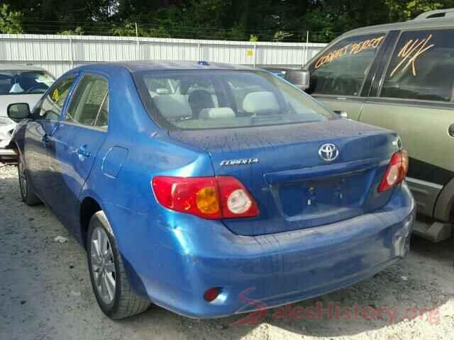 2T1BURHE0KC219244 2009 TOYOTA COROLLA