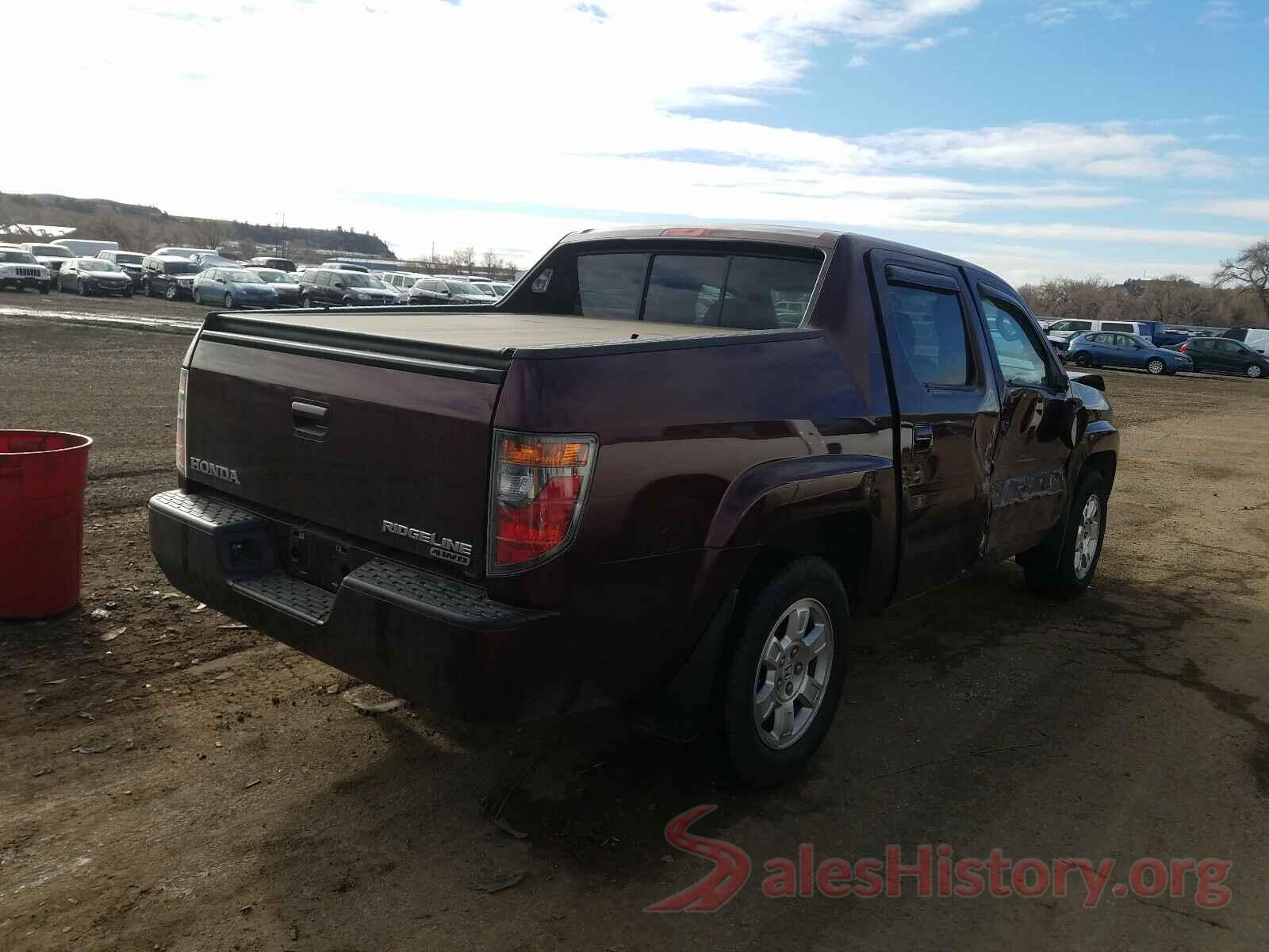 1N4AL3AP6JC124207 2008 HONDA RIDGELINE