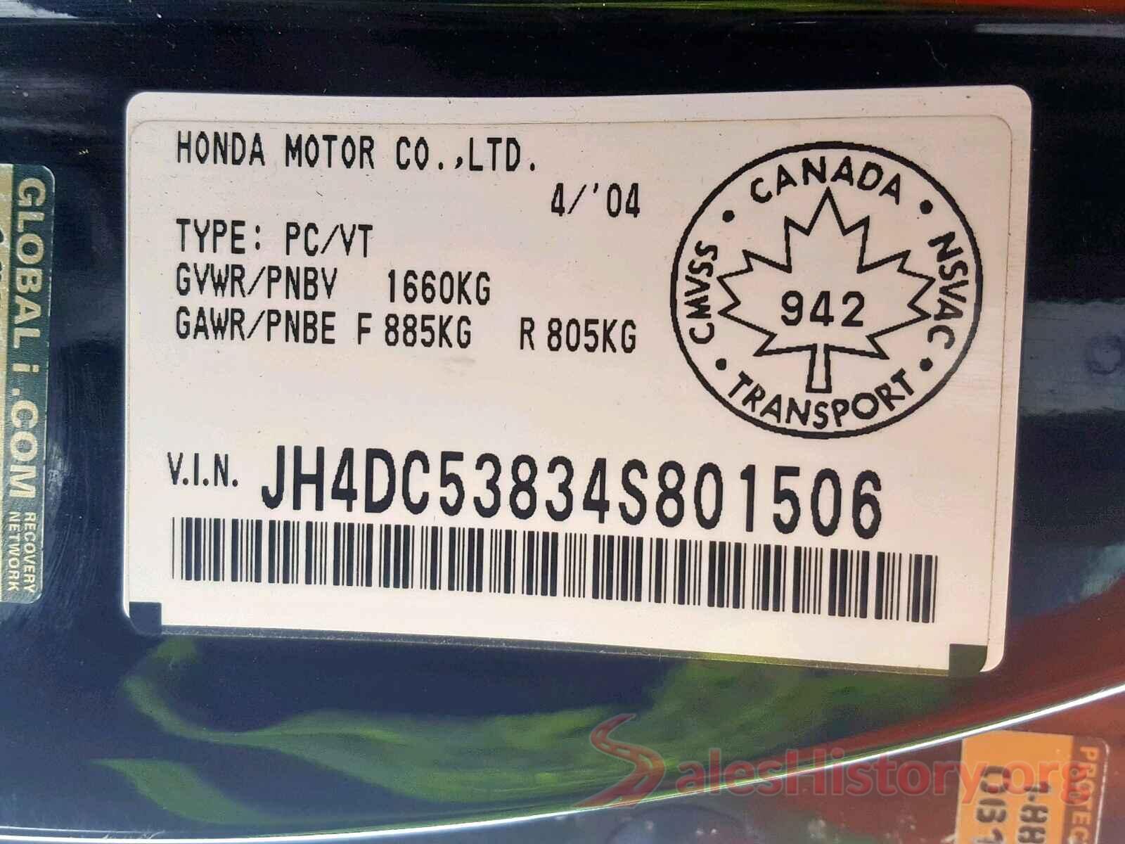 1G1FA1RXXH0182873 2004 ACURA RSX