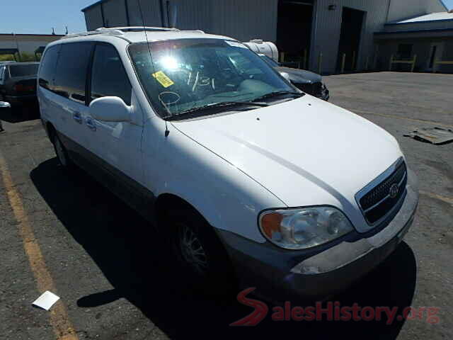 4JGDF6EE1HA812593 2004 KIA SEDONA