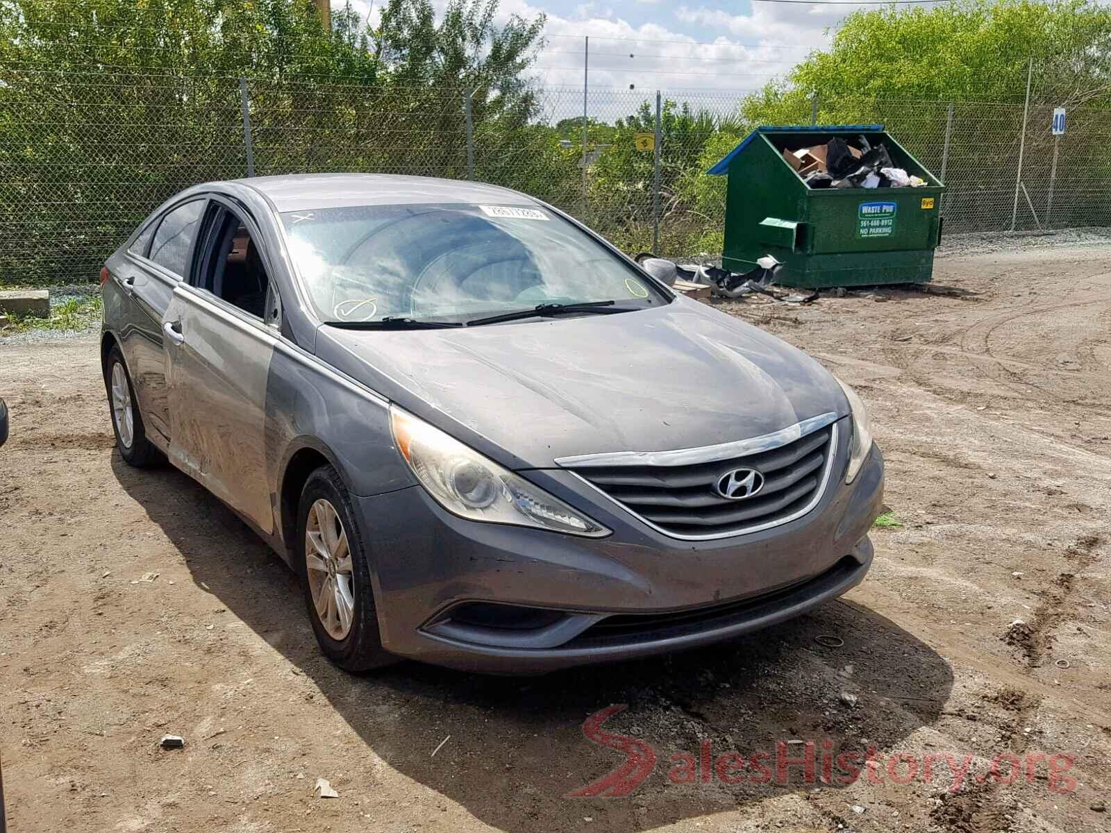 3VWC57BU6KM157813 2011 HYUNDAI SONATA