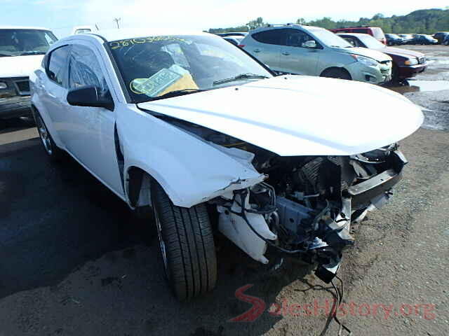 19XFC2F69KE035610 2013 DODGE AVENGER