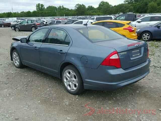 1FM5K8ARXHGD92902 2011 FORD FUSION