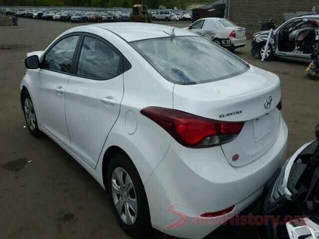 3VW2B7AJ4HM314307 2016 HYUNDAI ELANTRA