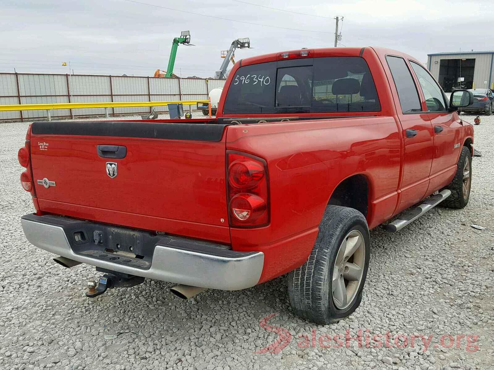 1N6AD0ER8HN776582 2008 DODGE RAM 1500 S