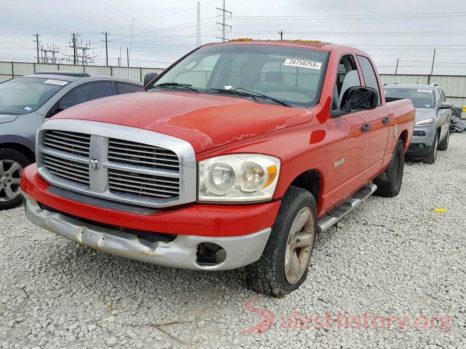 1N6AD0ER8HN776582 2008 DODGE RAM 1500 S