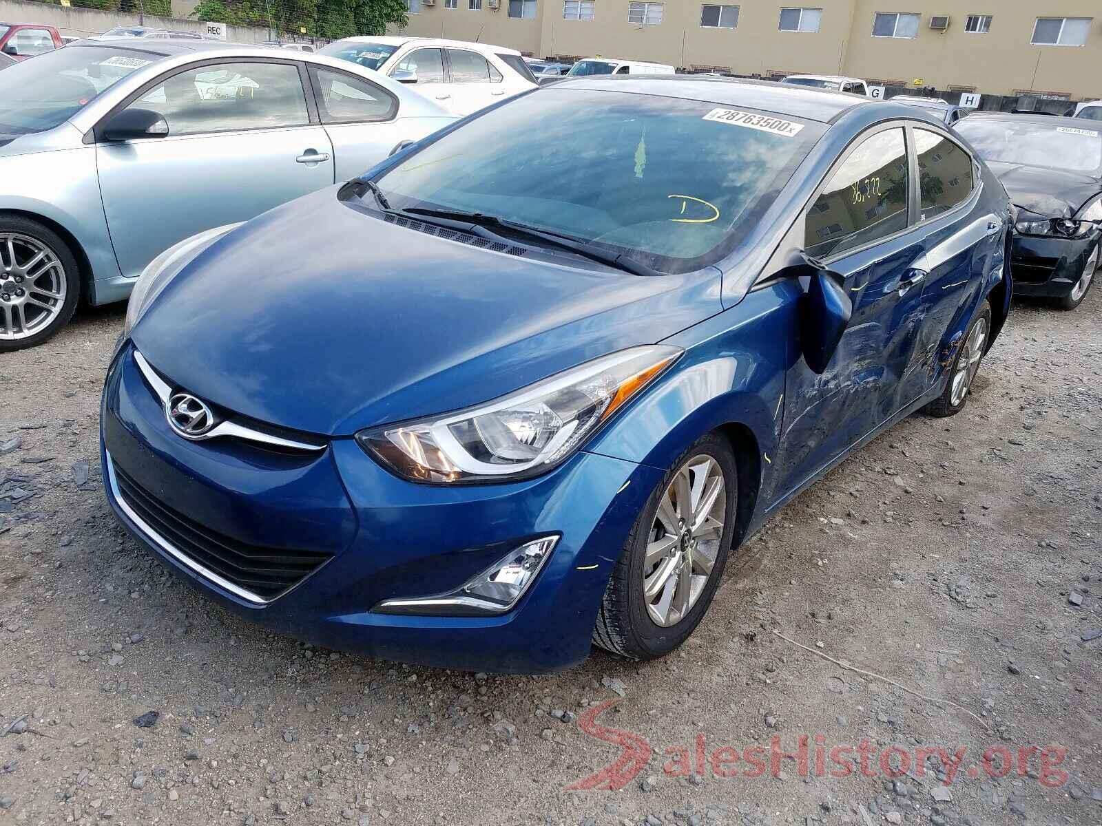 KMHDH4AE6GU511688 2016 HYUNDAI ELANTRA