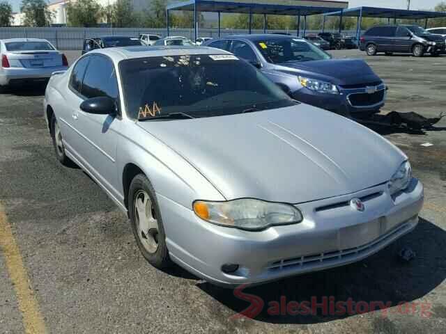 1HFVE0545K4002752 2002 CHEVROLET MONTECARLO