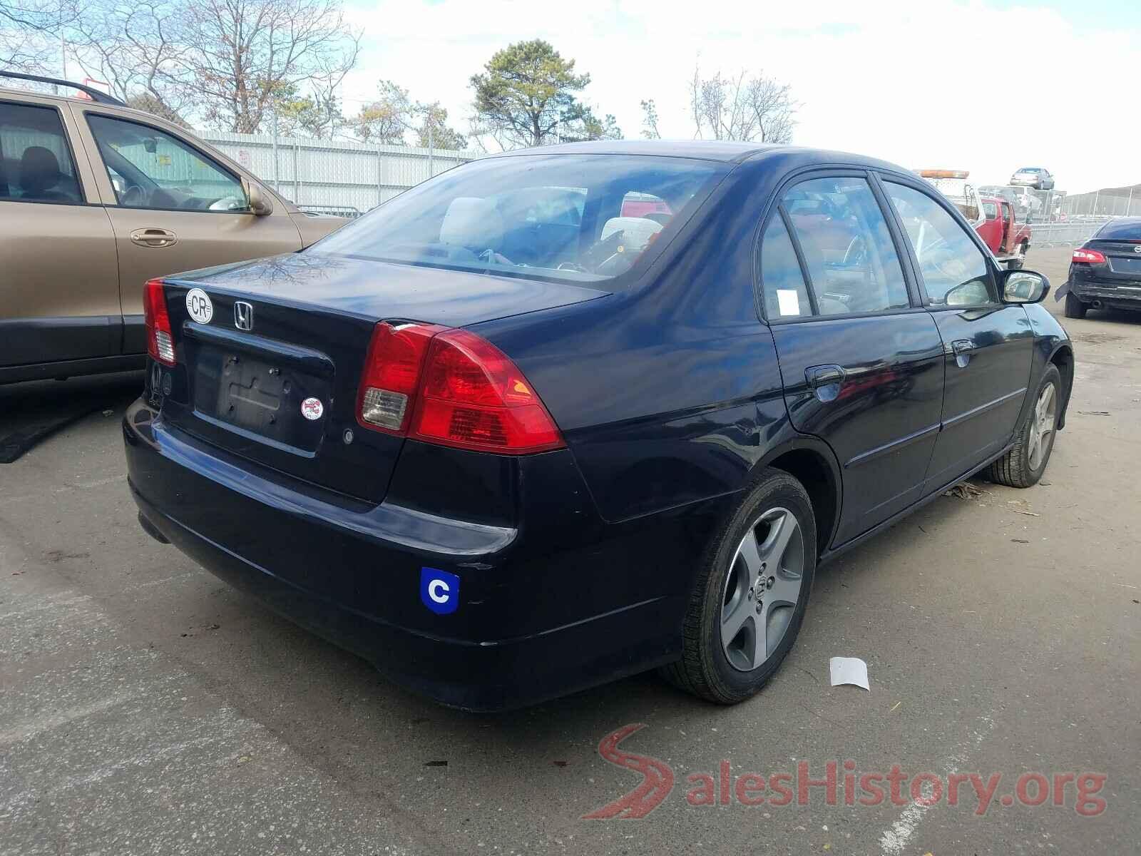 5TDJZ3DC0JS195080 2004 HONDA CIVIC