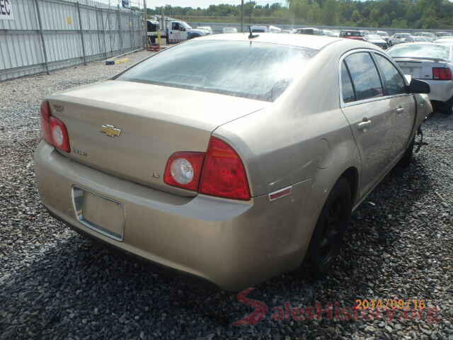 1N4AL3AP7GN393071 2008 CHEVROLET MALIBU