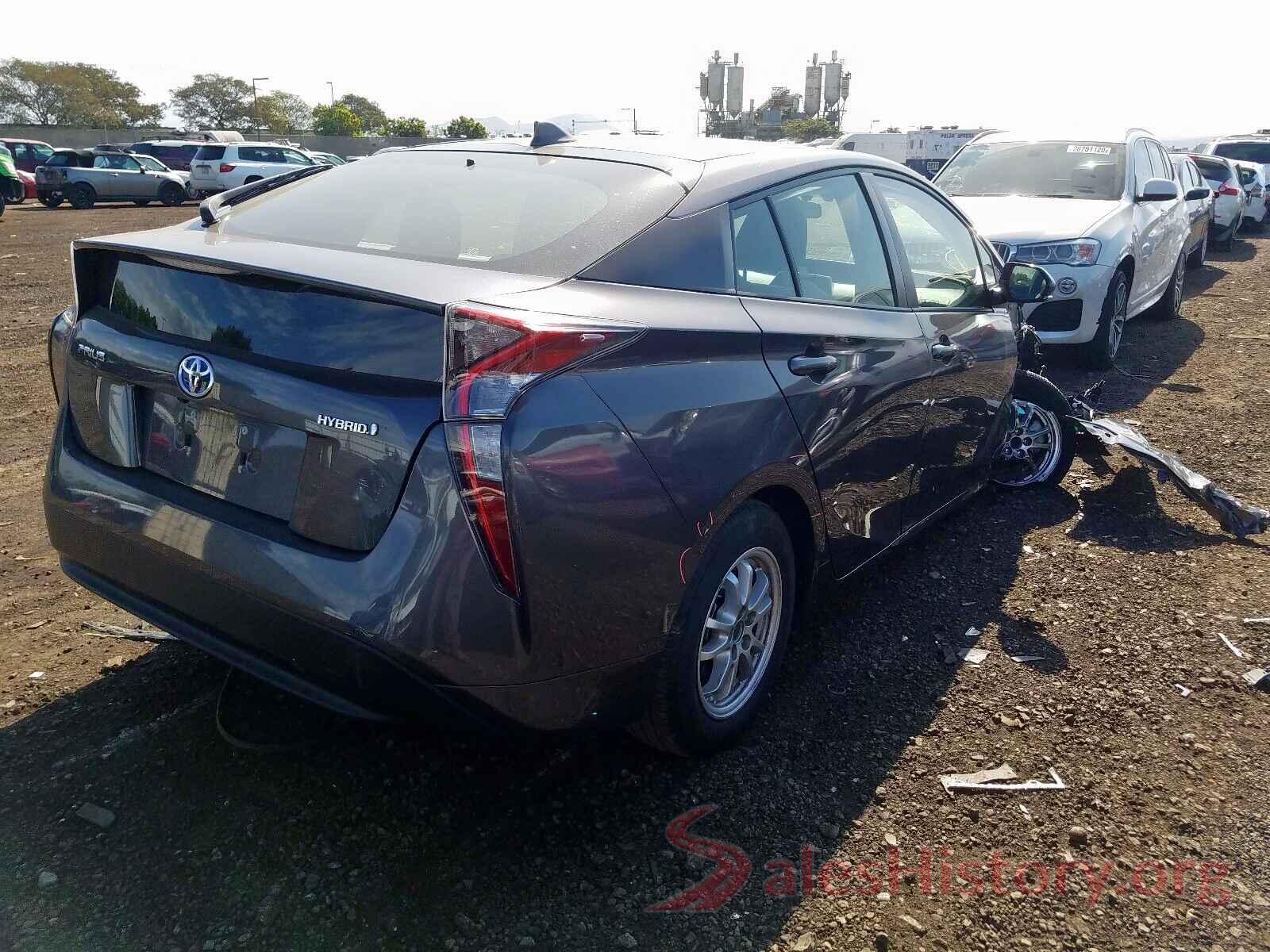 3MYDLBYV7HY163168 2016 TOYOTA PRIUS