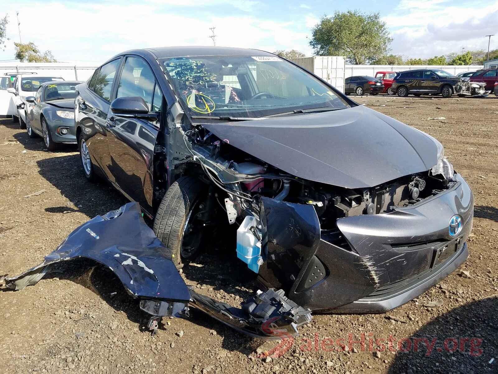 3MYDLBYV7HY163168 2016 TOYOTA PRIUS