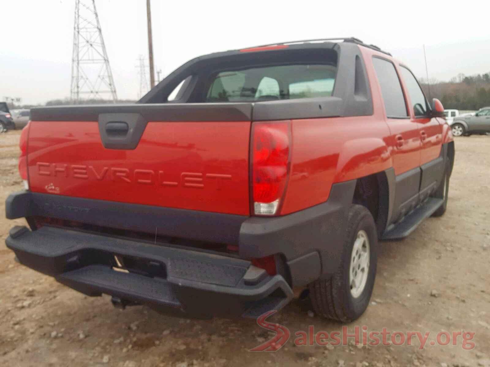 2FMPK3J97JBB20896 2003 CHEVROLET AVALANCHE