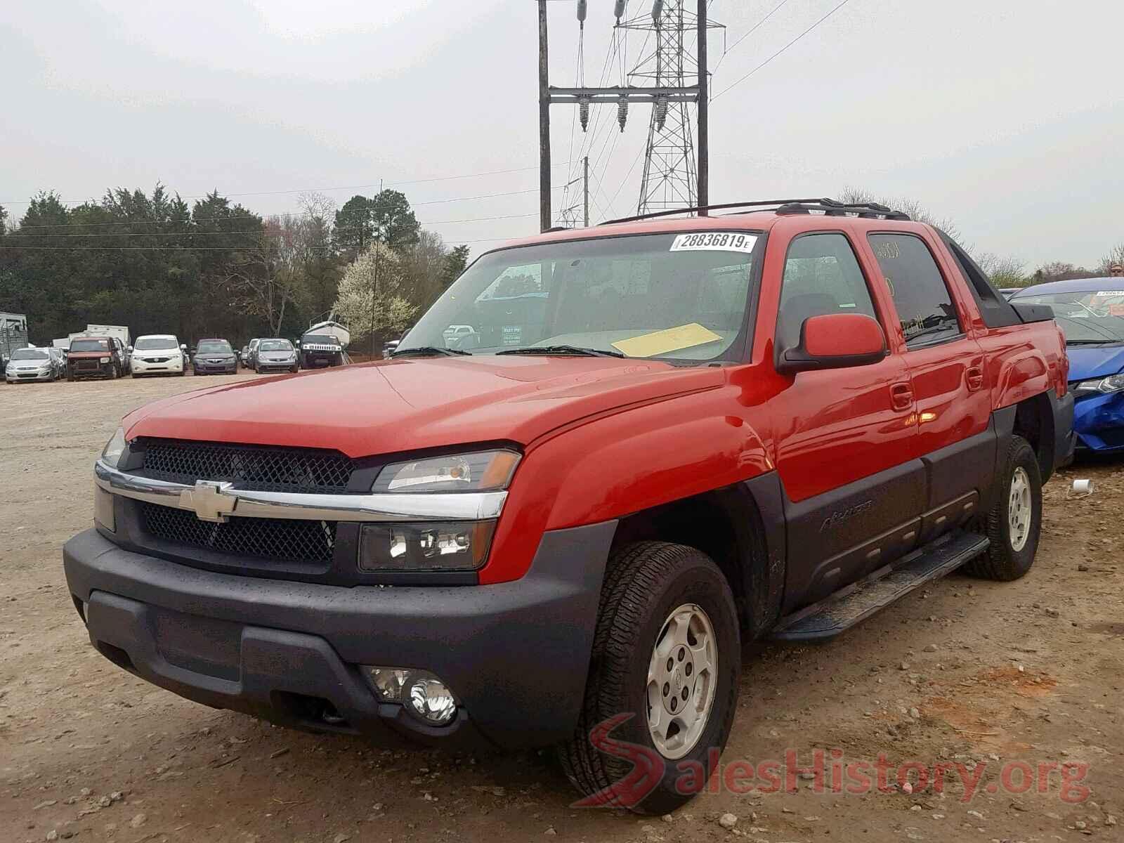 2FMPK3J97JBB20896 2003 CHEVROLET AVALANCHE