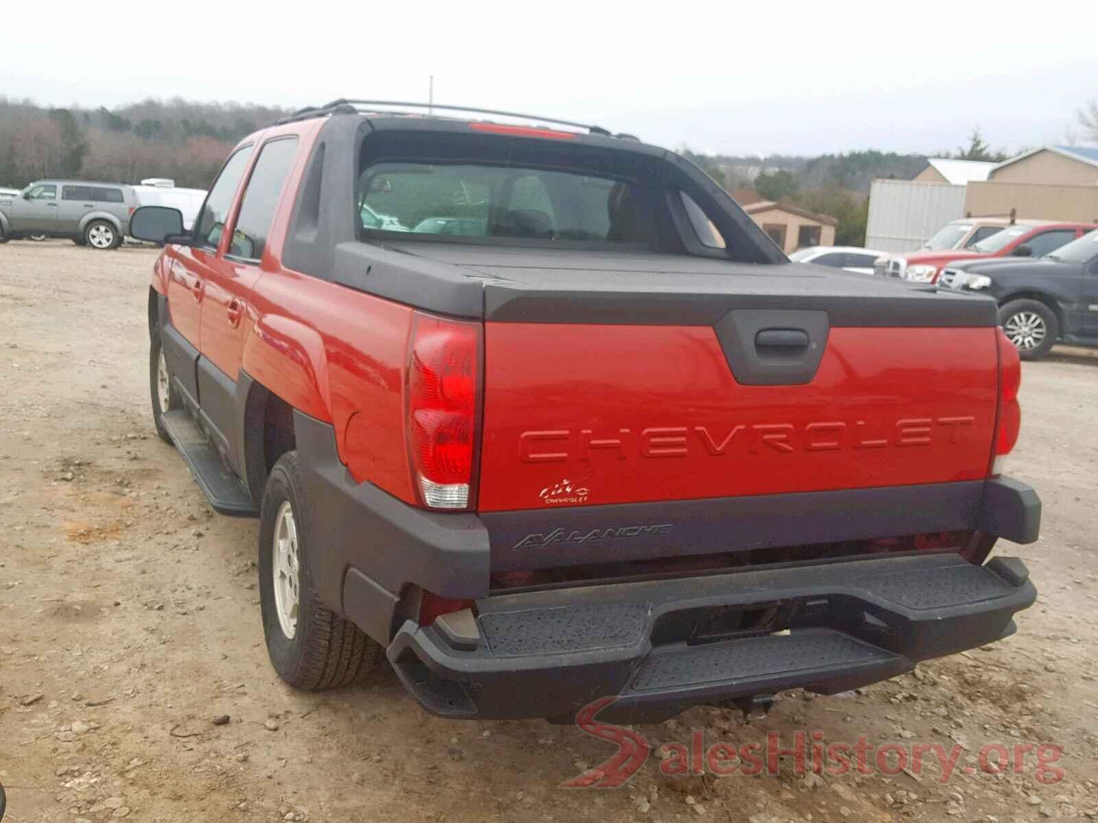 2FMPK3J97JBB20896 2003 CHEVROLET AVALANCHE