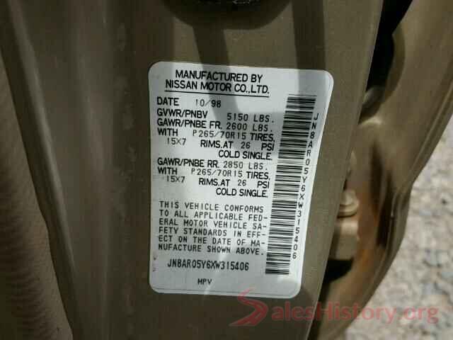 3VWD67AJ6GM238519 1999 NISSAN PATHFINDER