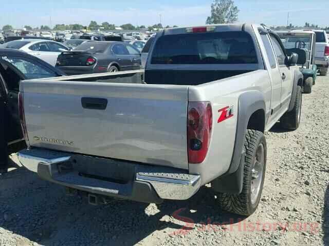 2T1BURHE1KC240250 2004 CHEVROLET COLORADO